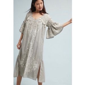 Anthropologie Midi Boho Tinsdale Dress (NWT)